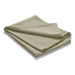 Etol Design Colcha de cama Stripe algodón lavado a la piedra 180x260, arena BeigeMarrón Discount