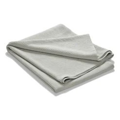 Etol Design Colcha de cama Stripe algodón lavado a la piedra 260x260, claro Gris Best