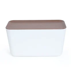 Bosign Otros Accesorios De Iluminación<Colector de cables Cable Organiser XXL, decoración de madera oscura MarrónBlanco