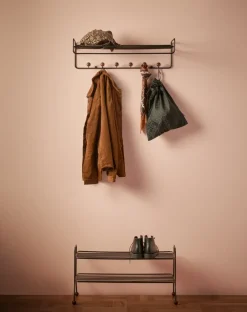 Maze Estantes Percheros|Estantes Percheros<Colgador Bill Hat rack, Negro-marrón oscuro NegroMarrón