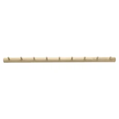 1898 Colgador de 9 ganchos Allsarp, Abedul Beige Online