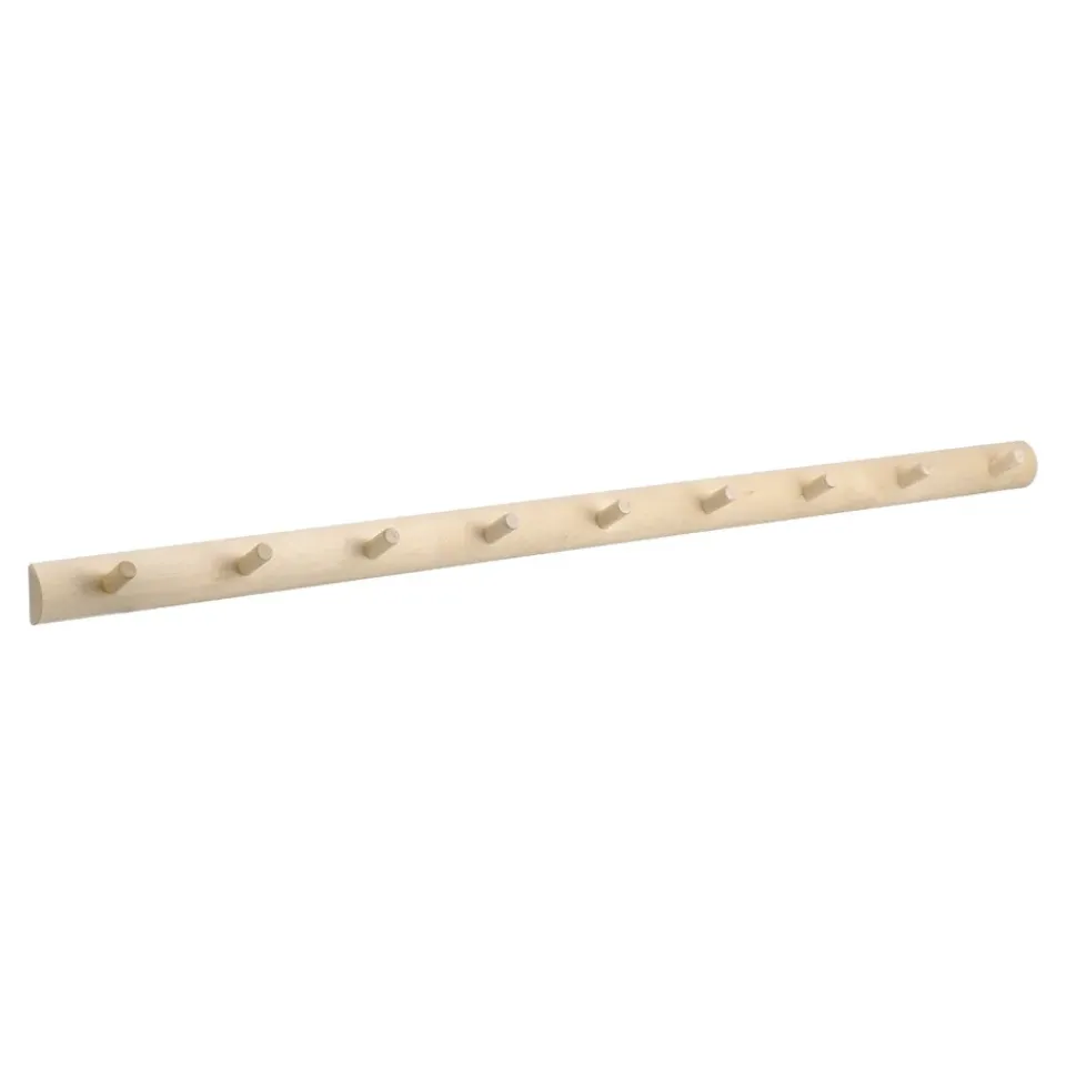 1898 Colgador de 9 ganchos Allsarp, Abedul Beige Online