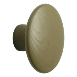 Muuto Colgadores Y Ganchos|Colgadores Y Ganchos<Colgador The Dots brown green, Ø9 cm Verde