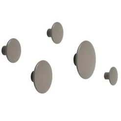 Muuto Almacenaje Infantil<Colgador The Dots taupe, XS Marrón