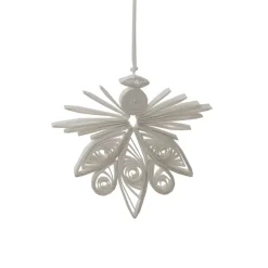 DBKD Colgante de navidad Paper Angel, Blanco New