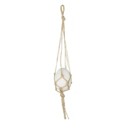 Lene Bjerre Decoración De Pascua<Colgante de pascua Essie macramé, 26 cm Blanco