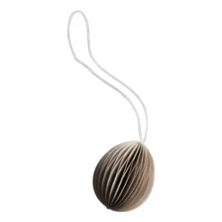 DBKD Decoración De Pascua<Colgante de Pascua Ovoid papel small 4 cm, Sand Amarillo