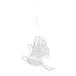 Cooee Design Decoración Navideña|Decoración De Pascua<Colgante decorativo de pájaro de papel set de 2, Natural Blanco