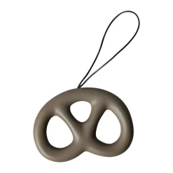 DBKD Colgante decorativo Hanging pretzel, Dust Marrón Sale