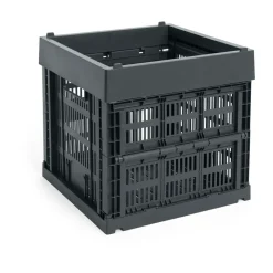 HAY Almacenaje Infantil|Frascos Y Cajas Decorativas<Colour Crate Cube 29,5x29,5 cm, Charcoal Negro