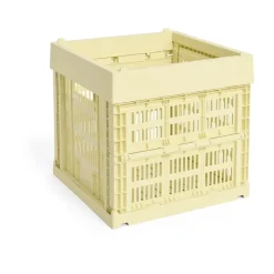 HAY Almacenaje Infantil|Frascos Y Cajas Decorativas<Colour Crate Cube 29,5x29,5 cm, Light yellow Amarillo