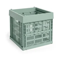 HAY Almacenaje Infantil|Frascos Y Cajas Decorativas<Colour Crate Cube 29,5x29,5 cm, Sage green Verde