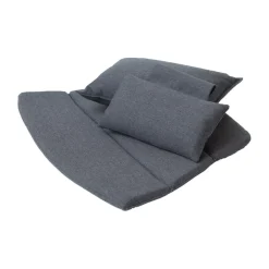 Cane-line Cojines Para Sillas De Jardín Y Cojines De Exterior|Cojines Para Sillas<Conjunto de cojines para Butaca Lounge Breeze respaldo alto, Natté black Negro