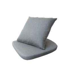 Cane-line Conjunto de cojines para silla Moments, Natté grey Gris Best