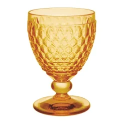 Villeroy & Boch Copa de agua con base Boston 25 cl, Azafrán Amarillo Hot
