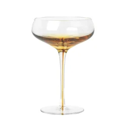 Broste Copenhagen Copa de cóctel Amber, 20 cl Amarillo Clearance