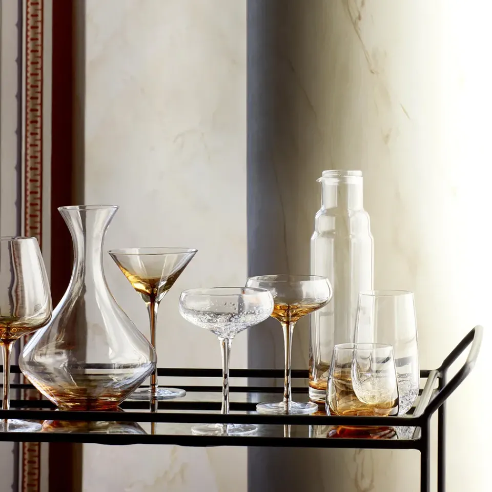Broste Copenhagen Copa de cóctel Amber, 20 cl Amarillo Clearance