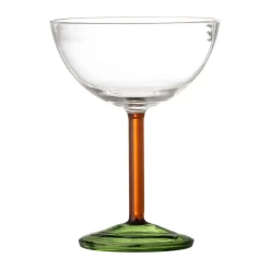 Bloomingville Copa de cóctel Martine 23 cl, Verde