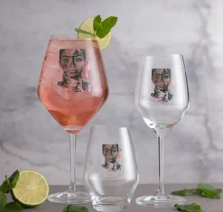 Carolina Gynning Copas De Champagne Y Cava<Copa de champagne Butterfly Queen, 30 cl GrisRosa