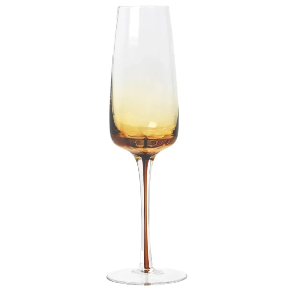 Broste Copenhagen Copas De Champagne Y Cava<Copa de champán Amber, 20 cl Amarillo
