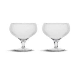 Sagaform Copa de champán Billi 30 cl, set de 2 Transparente Hot