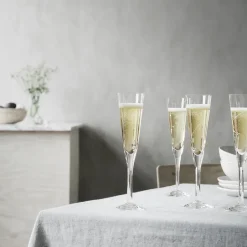 Kosta Boda Copas De Champagne Y Cava<Copa de champán Line 15 cl, Transparente