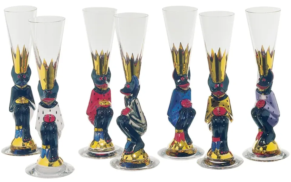 Orrefors Copa de chupito Nobel 4 cl, plata Plateado New