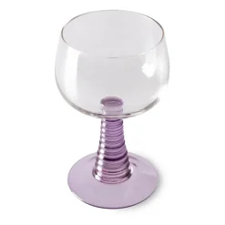 HKliving Copas De Vino<Copa de vino Swirl alta, Purple Púrpura