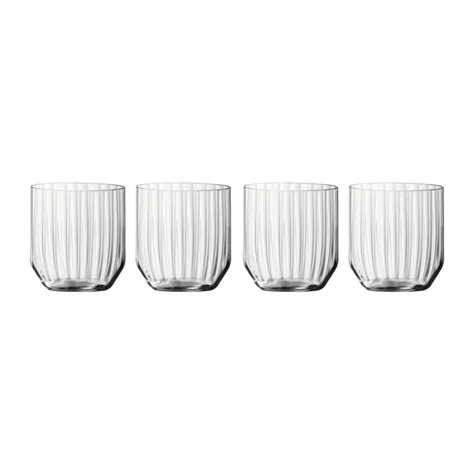 Spiegelau Copa de whisky Linear 34,5 cl, 4-pack, Claro Transparente New