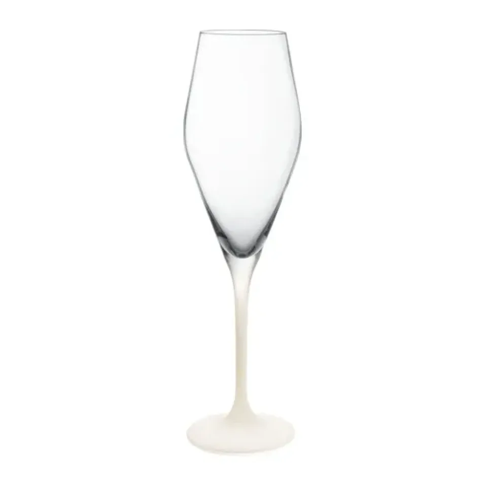 Villeroy & Boch Copas de champagne Manufacture Rock 26 cl, 4-pack, claro Blanco New