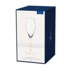 Villeroy & Boch Copas de champagne Manufacture Rock 26 cl, 4-pack, claro Blanco New