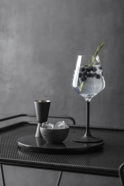Villeroy & Boch Copas De Vino<Copas de vino blanco Manufacture Rock 38 cl, 4-pack, transparente-negro NegroTransparente