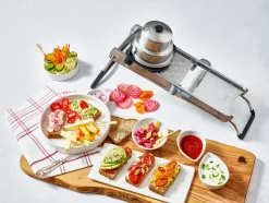 De Buyer Mandolinas<Cortador de verduras Revolution, Gris