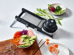 De Buyer Mandolinas<Cortador de verduras Swing Plus, Negro