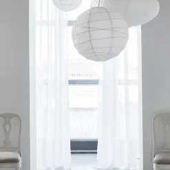 Himla Cortinas<Cortina con banda Skylight 140x290 cm, Blanco