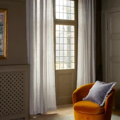 Himla Cortinas<Cortina con banda Skylight 140x290 cm, Blanco