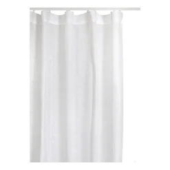 Himla Cortina con banda Skylight 140x250 cm, White Blanco Discount