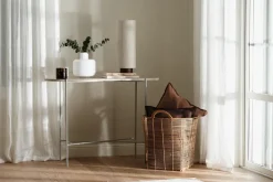 Scandi Living Cortina con multibanda Serenity 129x250 cm, Blanco Clearance