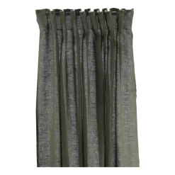 Scandi Living Cortinas<Cortina con multibanda Serenity 129x250 cm, musgo Verde