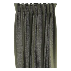 Scandi Living Cortinas<Cortina con multibanda Tranquility 139x250 cm, musgo Verde
