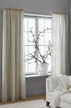 Himla Cortina Dalsland con banda, Oatmeal Beige Hot