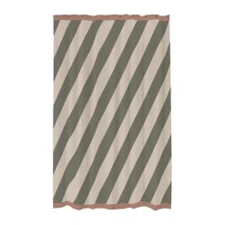 Mette Ditmer Cortina de ducha Diagonal 150x200 cm, Dark olive Gris
