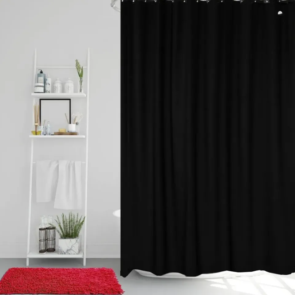 Etol Design Cortinas De Ducha<Cortina de ducha Match 200 x 240 cm, extra alta Negro
