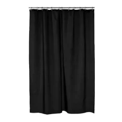 Etol Design Cortina de ducha Match, Negro Sale