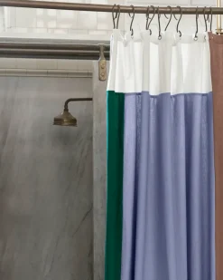 HAY Cortina de ducha Pivot 180x200 cm, Blue Azul Online