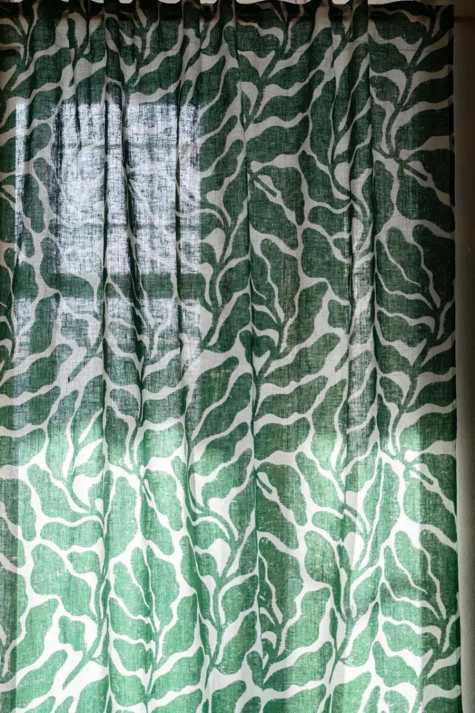 Fine Little Day Cortinas<Cortina Leaves 147x250 cm, Green Verde