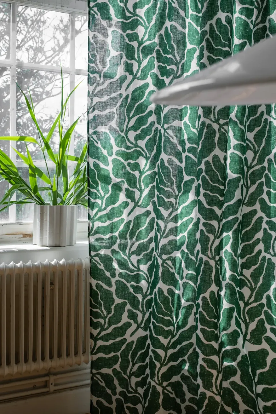 Fine Little Day Cortinas<Cortina Leaves 147x250 cm, Green Verde