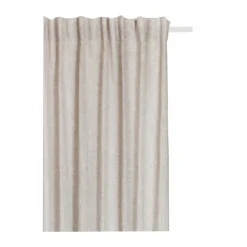 Himla Cortinas<Cortina Sunrise con cinta para fruncir 140x250 cm, Oatmeal Beige