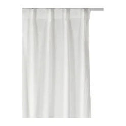 Himla Cortinas<Cortina Sunrise con cinta para fruncir 140x250 cm, White Blanco
