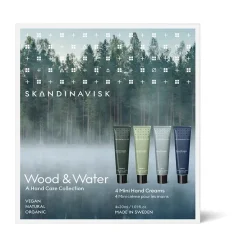 Skandinavisk Crema de manos Wood & Water mini 4 piezas, 30 ml Multi New
